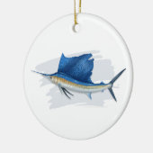 Atlantic Sailfish Keramisch Ornament (Links)