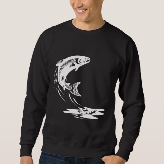 Atlantic Salmon Fish Trui (Voorkant)