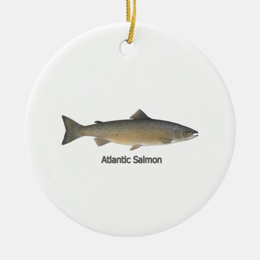 Atlantic Salmon Ornament (Voorkant)