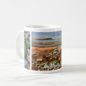 Atlantic Sea Coastal Personalize Koffiemok (Voorkant links)