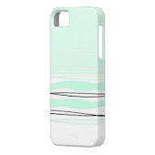 Atlantic Stripe Horizontale iPhone hoesje (Achterkant Links)