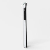 Atlantic Stripe 'naam' Verticale iPhone case (Achterkant/links)