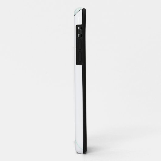 Atlantic Stripe 'naam' Verticale iPhone case (Achterkant/links)