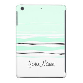 Atlantic Stripe Name Horizontal iPad Mini hoesje