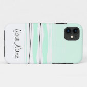 Atlantic Stripe Name Horizontal iPhone 5 hoesje (Achterkant (horizontaal))