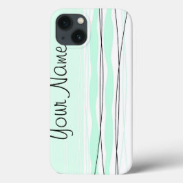 Atlantic Stripe 'Name' Vertical iPad Mini hoesje