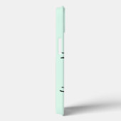 Atlantic Stripe 'Name' Vertical iPad Mini hoesje (Achterkant / Rechts)
