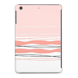 Atlantic Stripe Pink horizontaal iPad Mini hoesje
