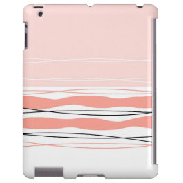 Atlantic Stripe Roze horizontale iPad-draagtas Case-Mate iPhone Case