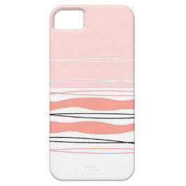Atlantic Stripe Roze horizontale iPhone hoesje