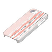 Atlantic Stripe Roze Verticale iPhone hoesje (Onderkant)