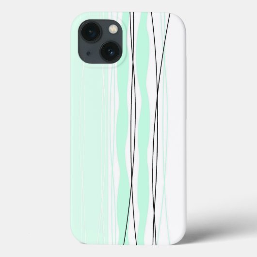 Atlantic Stripe Vertical iPad-draagtas Case-Mate iPhone Case (Achterkant)