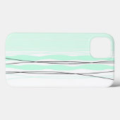 Atlantic Stripe Vertical iPad-draagtas Case-Mate iPhone Case (Achterkant (horizontaal))