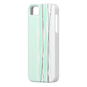 Atlantic Stripe Verticale iPhone hoesje (Achterkant Links)