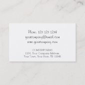 Atlantic Stripe visitekaartje (Achterkant)