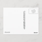 Atlantic Sturgeon - Acipenser oxyrinchus Briefkaart (Achterkant)