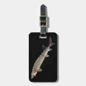 Atlantic Sturgeon Bagagelabel (Voorkant verticaal)