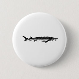 Atlantic Sturgeon Ronde Button 5,7 Cm