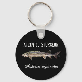 Atlantic Sturgeon Title Sleutelhanger - Scute Laye