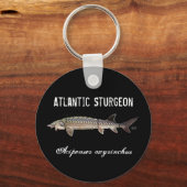 Atlantic Sturgeon Title Sleutelhanger - Scute Laye (Voorkant)