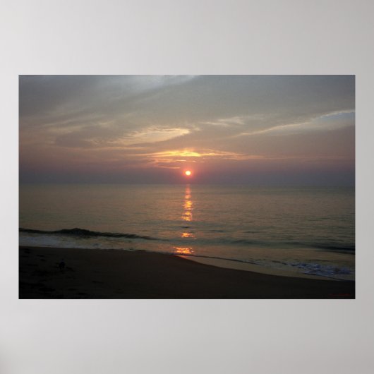 Atlantic Sunrise #10 Poster (Voorkant)