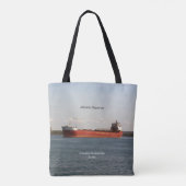 Atlantic Superior over canvas tas (Achterkant)