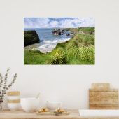Atlantic virgin rock uitzicht poster (Keuken)