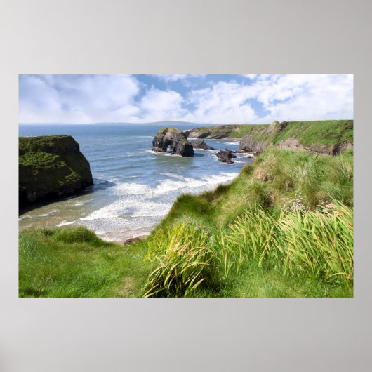 Atlantic virgin rock uitzicht poster (Voorkant)