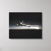 Atlantis Afscheid Landing Canvas Print (Voorkant)