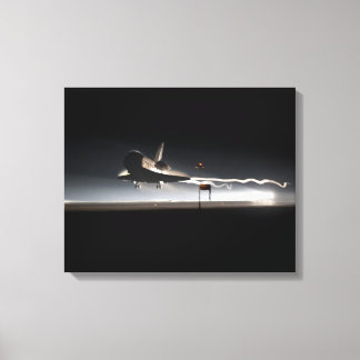 Atlantis Afscheid Landing Canvas Print