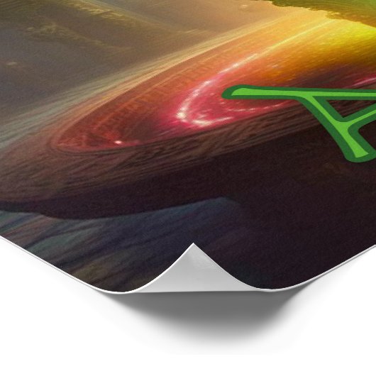 Atlantis Amulet Poster (Hoek)