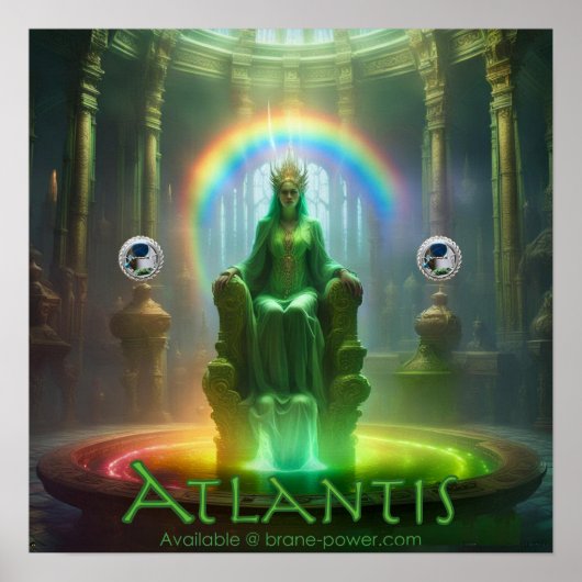 Atlantis Amulet Poster (Voorkant)