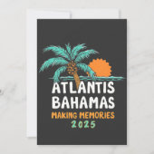 Atlantis Bahama's maken herinneringen 2025 Aankondiging (Voorkant)