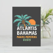 Atlantis Bahama's maken herinneringen 2025 Aankondiging (Staand voorkant)