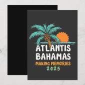 Atlantis Bahama's maken herinneringen 2025 Aankondiging (Voorkant / Achterkant)