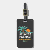 Atlantis Bahama's maken herinneringen 2025 Bagagelabel (Voorkant verticaal)