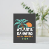 Atlantis Bahama's maken herinneringen 2025 Briefkaart (Staand voorkant)