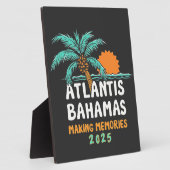 Atlantis Bahama's maken herinneringen 2025 Fotoplaat (Zijkant)