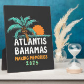 Atlantis Bahama's maken herinneringen 2025 Fotoplaat (Zijkant)