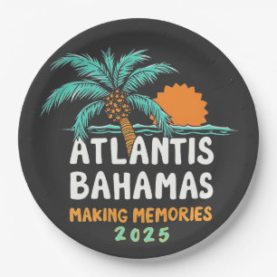 Atlantis Bahama's maken herinneringen 2025 Papieren Bordje