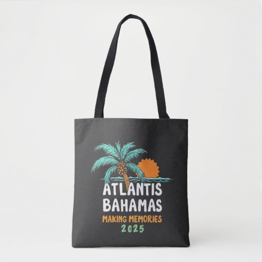 Atlantis Bahama's maken herinneringen 2025 Tote Bag (Voorkant)