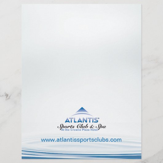 Atlantis Coupons Flyer (Achterkant)