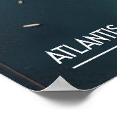 Atlantis Kaart Poster (Hoek)