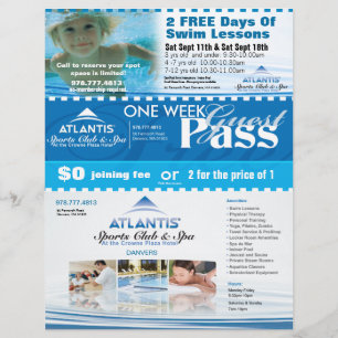 Atlantis Kortingsbonnen Flyer
