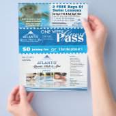 Atlantis Kortingsbonnen Flyer (Hand)