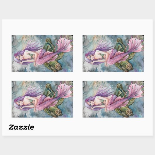 Atlantis Mermaid Sticker (Vel)