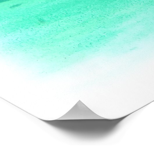 Atlantis Onder het Zee Poster (Hoek)