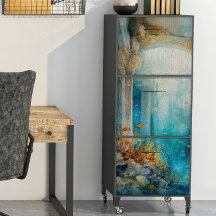 Atlantis onder Zee Decoupage