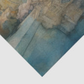 Atlantis onder Zee Decoupage Tissuepapier (Detail)