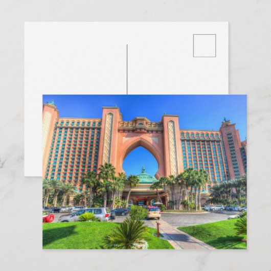 Atlantis Palm Hotel Dubai Briefkaart (Voorkant / Achterkant)